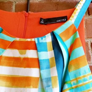 👗 CHETTA B  (14) length of dress 40 inches LONG